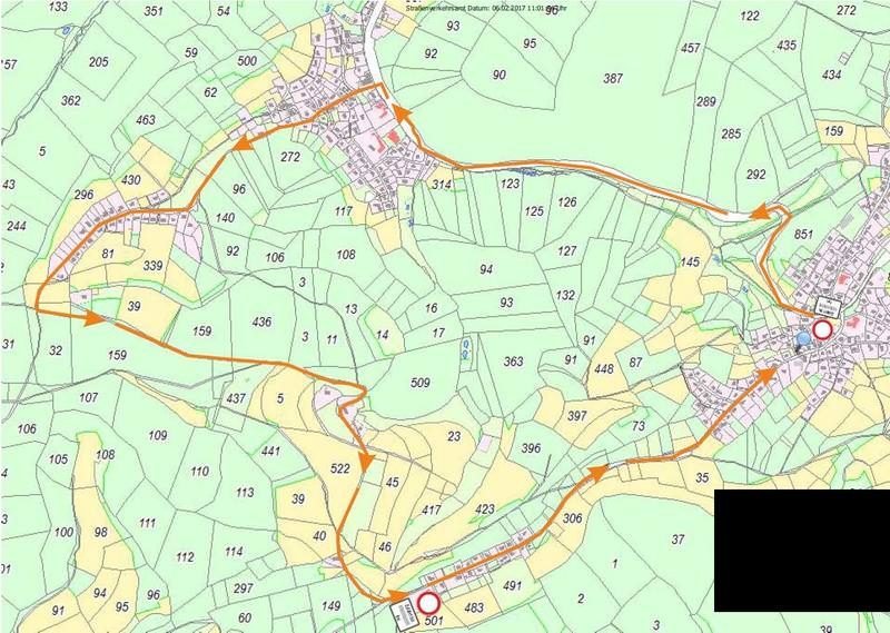 Vollsperrung Höhenstraße Attendorn