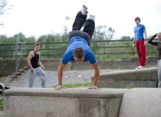 Parkour © LSB NRW Andrea Bowinkelmann