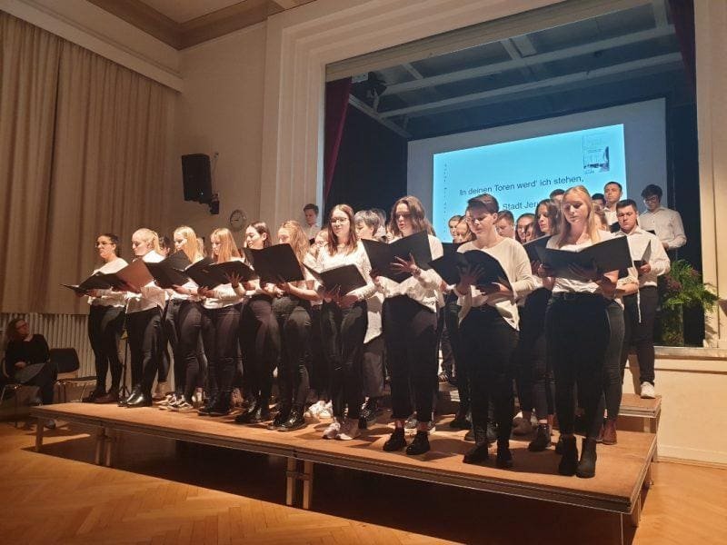 Ein würdiger Abend der Erinnerung 2 Vokalpraktikum