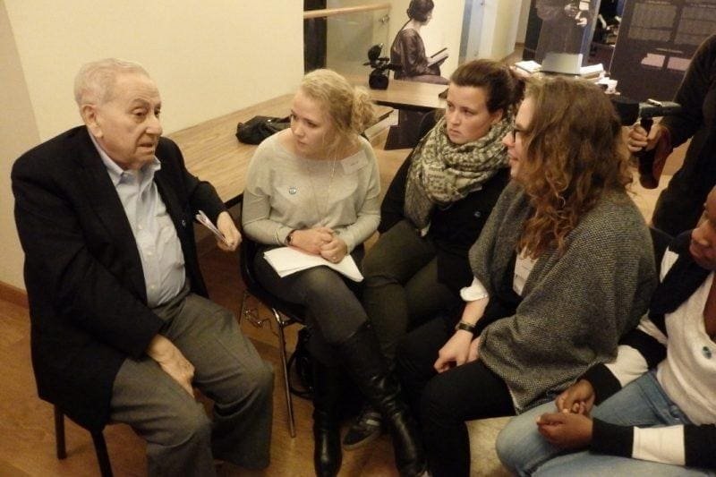 „Wir sind Juden aus Breslau“ 2 abraham ascher mit teilnehmerinnen des workshops