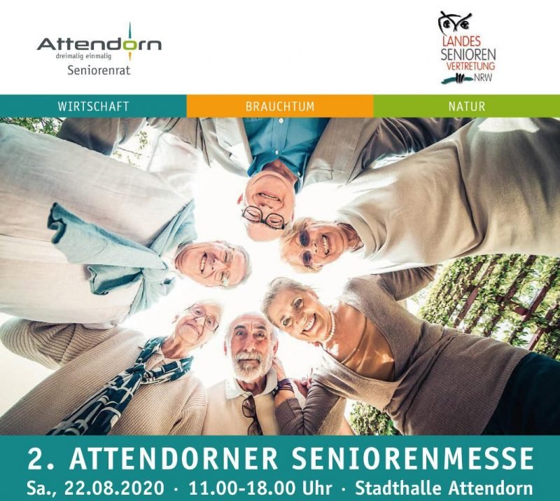 2. Attendorner Seniorenmesse in der Stadthalle in Attendorn 1 seniorenmesse 2020 deckblatt flyer