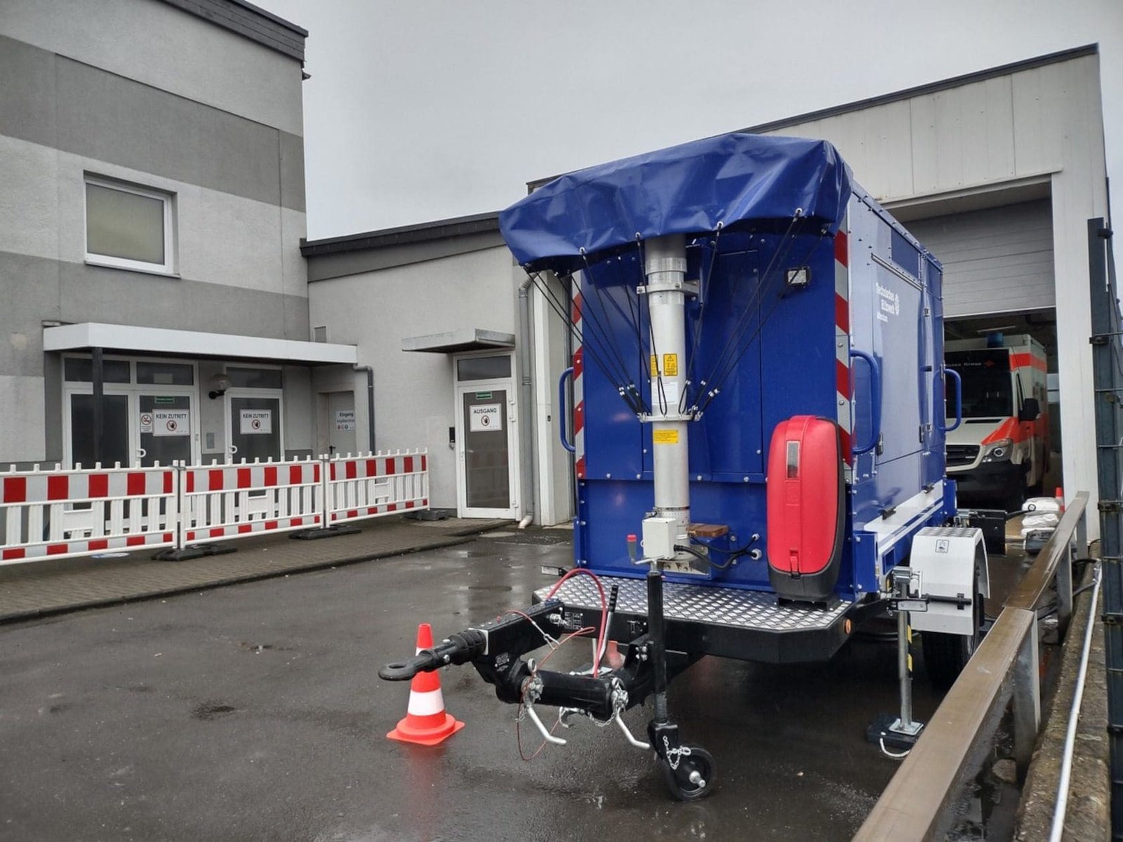 THW OV Attendorn unterstützt Impfzentrum des Kreises Olpe 1 img 20210206 095517064 hdr