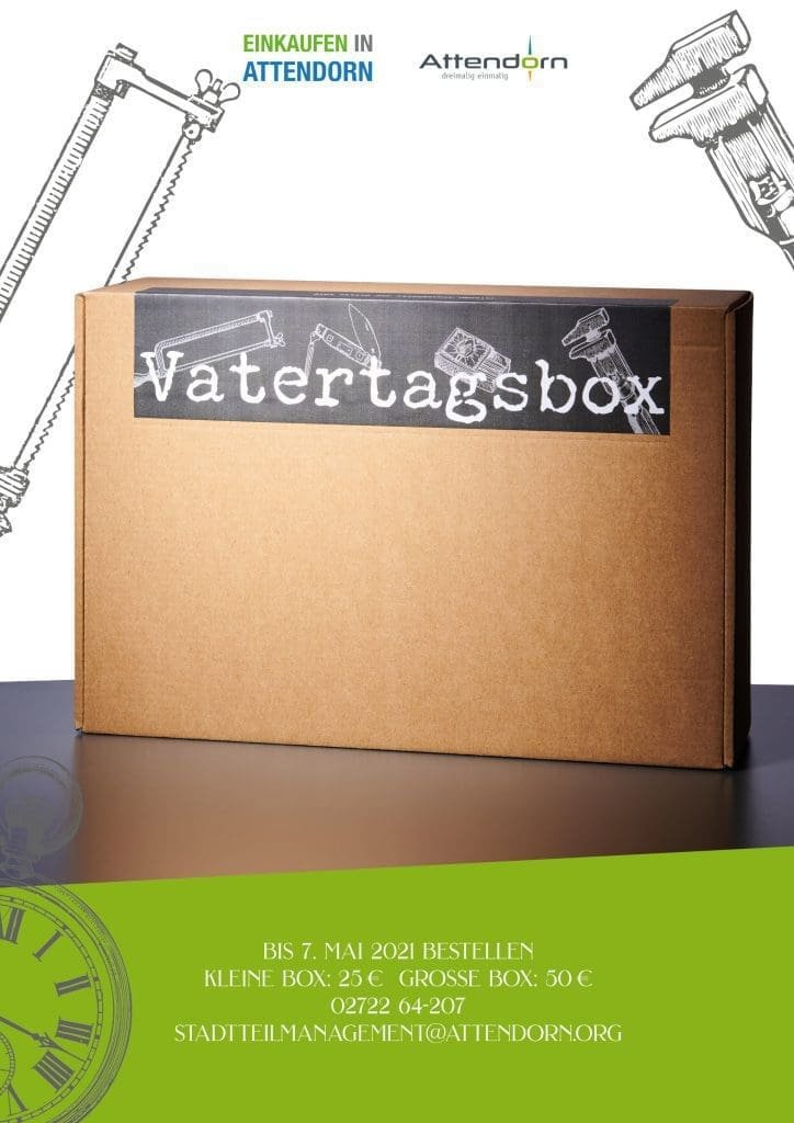Attendorner „Vatertags-Box“ 1 plakat vatertagsbox 1