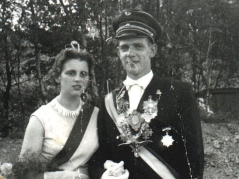 Schützenfest in Windhausen 8 1959 gottfried christel zacker