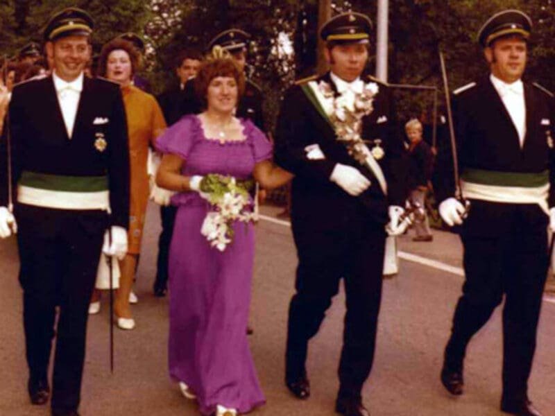 Schützenfest in Windhausen 7 1974 franz josef ursula sonntag