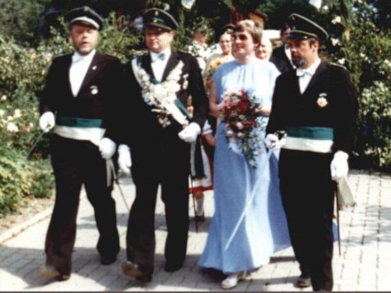 Schützenfest in Windhausen 6 1984 franz sigrid koester