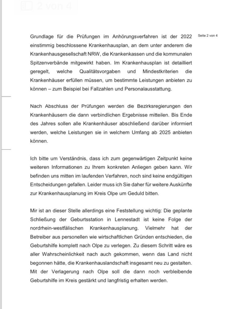 Briefaustausch zwischen Nezahat Baradari MdB, Dirk Wiese MdB und NRW-Gesundheitsminister Karl Laumann 4 img 1822