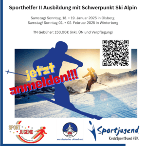 Sporthelfer*innen II Ausbildung 1 sh ii ski alpin 2025