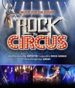 ROCK THE CIRCUS - Musik für die Augen 1 rock the circus 2024 2025 plakat