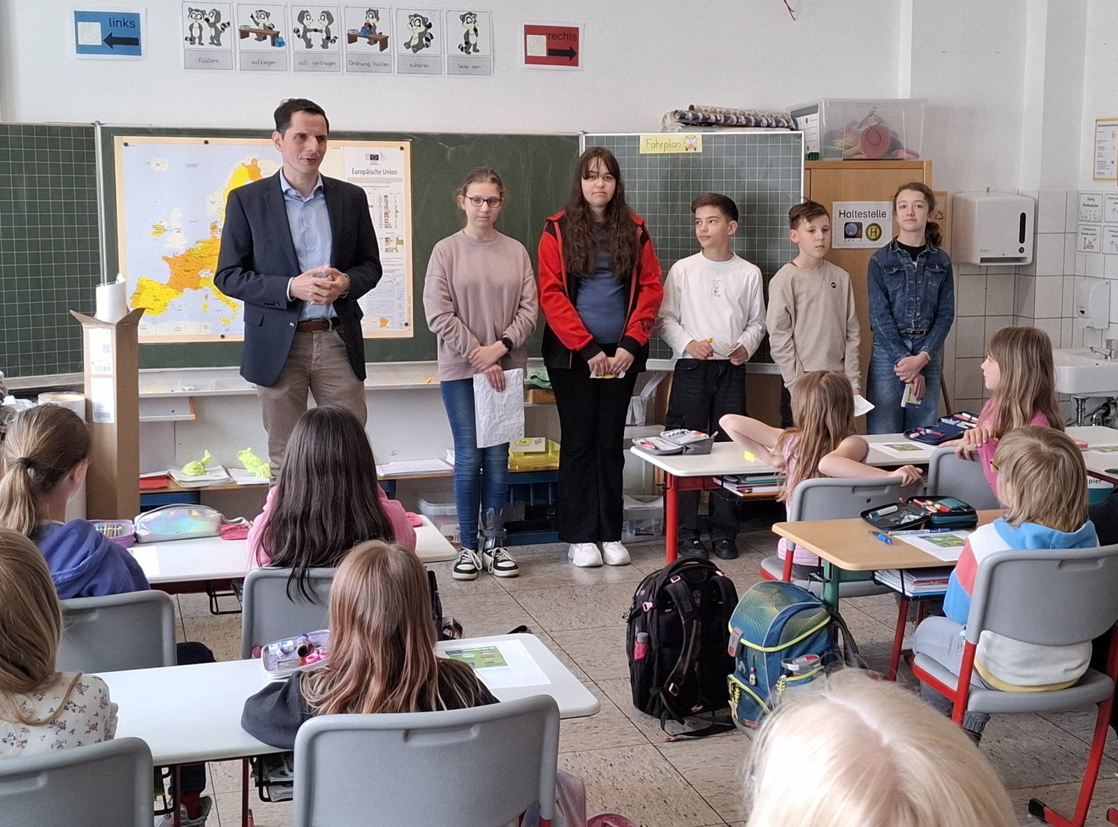 Europaprojekttag in Attendorn 1 eu projekttag an der grundschule0