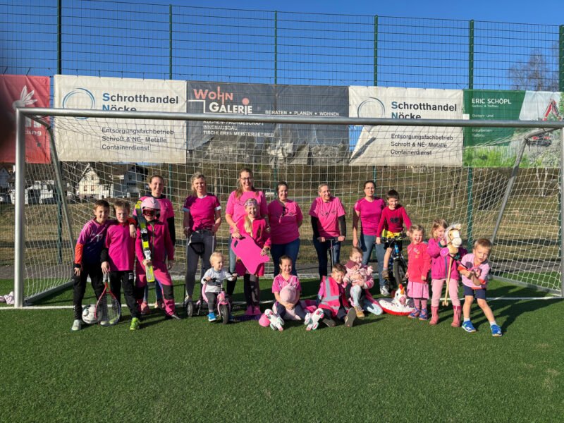 Pink gegen Rassismus – Gemeinsam ein starkes Zeichen gesetzt 3 foto vereinswettbewerb sc fretter 25 pink