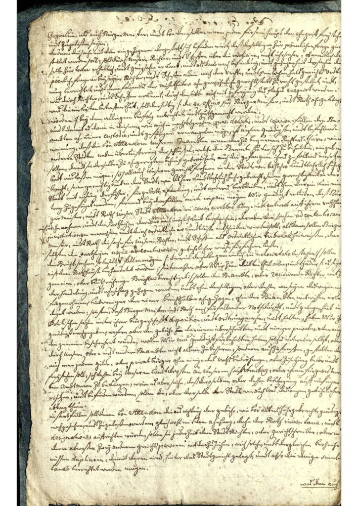 Abschrift der Hansestadt Attendorn nach dem Stadtbrand vor rund 250 Jahren 3 a3 07