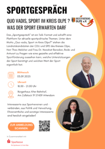 flyer sportgesprach
