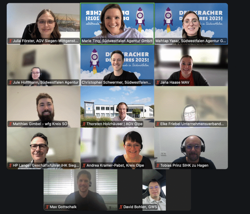 „Kracher des Jahres 2025“: 2 kracher jurysitzung