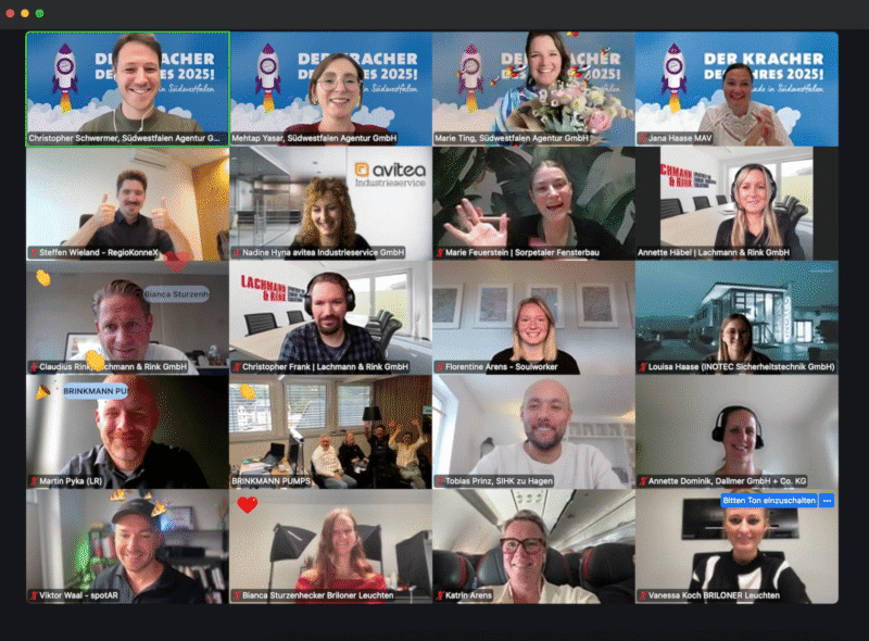 „Kracher des Jahres 2025“: 1 kracher siegerehrung1