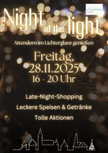 night of the light plakat 2025