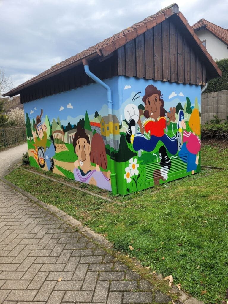 kjk 25 gestaltung stromhauschen foto kjk
