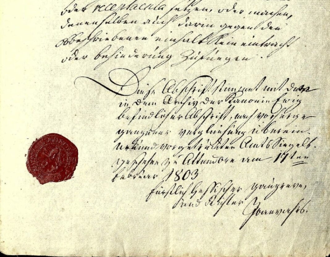 Archivalie des Monats März 2026 (A11)