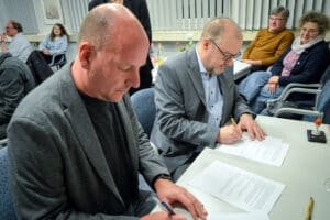 vertragsunterzeichnung