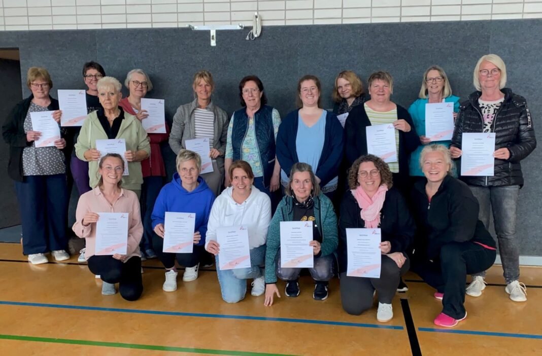 Ausbildung zur Bewegungsbegleiterin erfolgreich abgeschlossen
