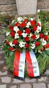 gedenktag 8 mai in attendorn kranz