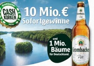 krombacher cashkorken