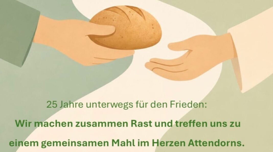 Friedensmahl zum Jubiläum des Friedenswegs der Religionen