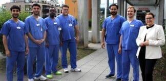 hel att gruppenbild kardiologie