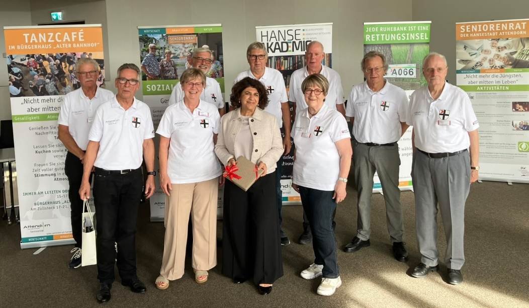 Landtagspräsidium zu Gast beim Seniorenrat Attendorn